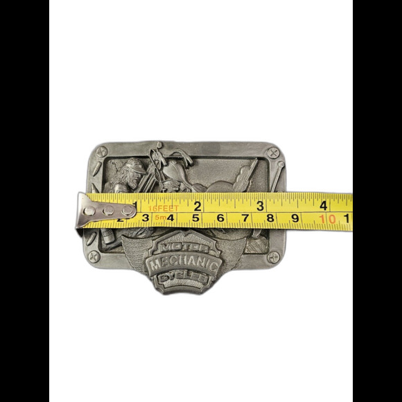 Buckles Of America Masterpiece Collections Motercycles Mechanic BA-169 - Picture 3 of 3
